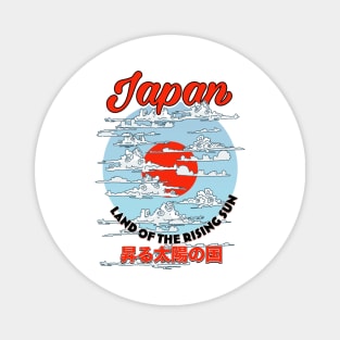 Japan Land of the rising sun Magnet